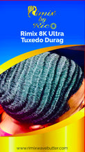 Load image into Gallery viewer, Rimix 8K Ultra Tuxedo Durag**Limited Edition - Red/Blue Trim