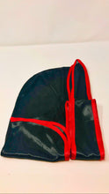 Load image into Gallery viewer, Rimix *PATENT PENDING* Silky Durag **Limited Edition - Black/Red Trim
