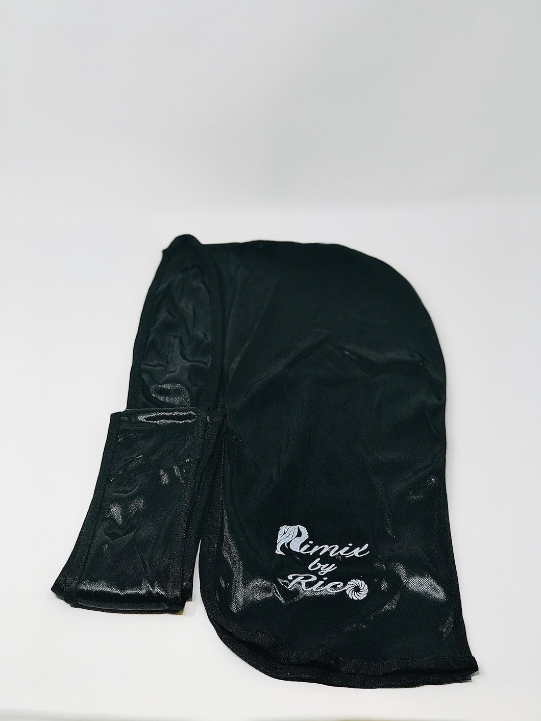 Rimix 8K Ultra Tuxedo Durag**Limited Edition - Black/Black Trim
