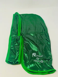 Rimix 8K Ultra Tuxedo Durag**Limited Edition - Green/Green Trim