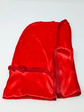 Load image into Gallery viewer, Rimix *PATENT PENDING* Silky Durag **Limited Edition - Red/Red Trim
