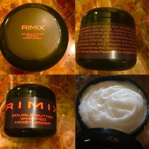 Rimix Double Butter Whipped Moisturizer - Toasted S'Mores w/ Rimix Rigain Hair Thickening Formula
