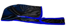 Load image into Gallery viewer, Rimix *PATENT PENDING* Silky Durag **Limited Edition - Black/Blue Trim
