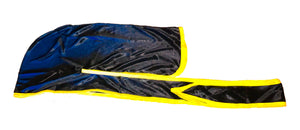 Rimix *PATENT PENDING* Silky Durag **Limited Edition - Black/Yellow Trim