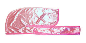 Rimix *PATENT PENDING* Silky Durag **Limited Edition - Pink/Pink Trim