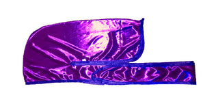 Rimix *PATENT PENDING* Silky Durag **Limited Edition - Purple/Purple Trim