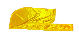 Rimix *PATENT PENDING* Silky Durag **Limited Edition - Yellow/Yellow Trim