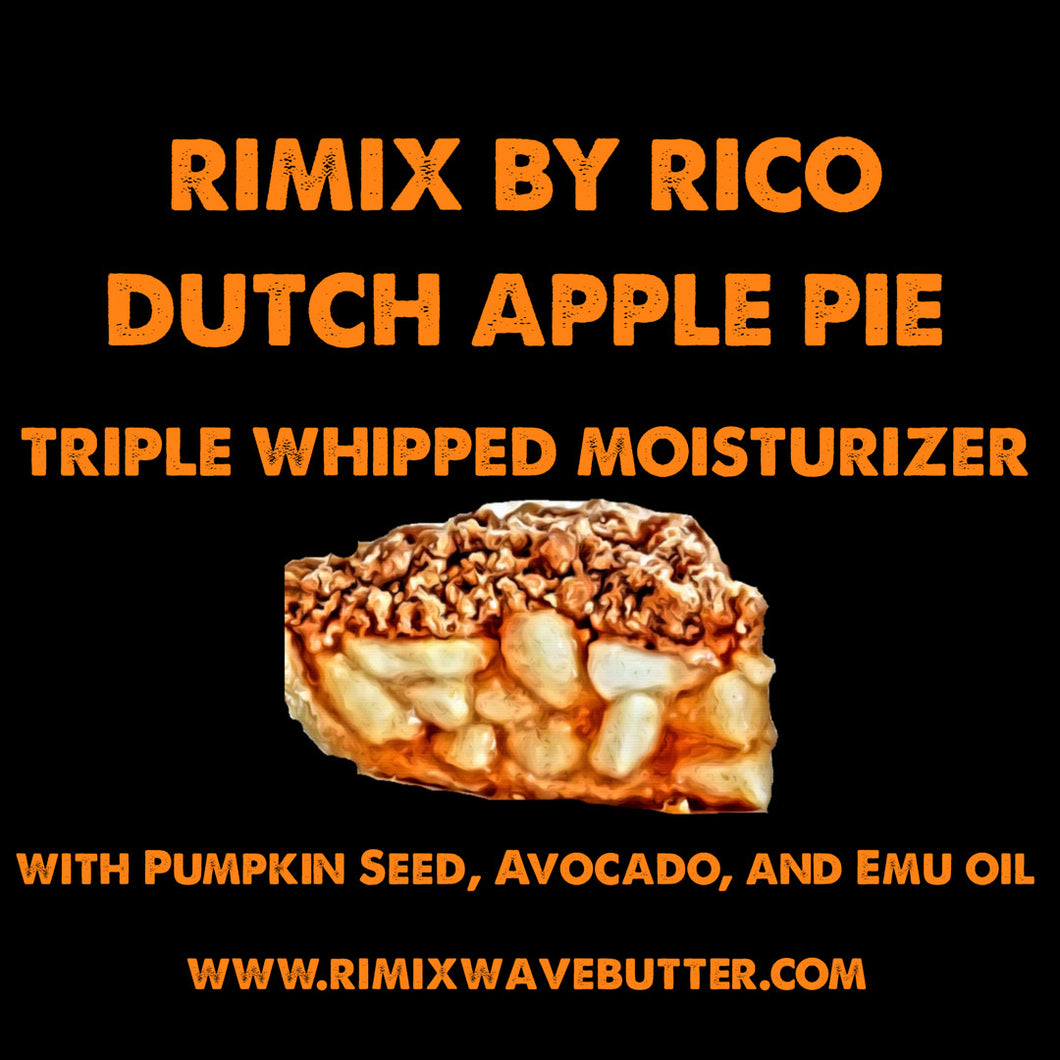 Rimix Dutch Apple Pie Triple Whipped Moisturizer with Pumpkin Seed Oil, Avocado, and Emu Oil
